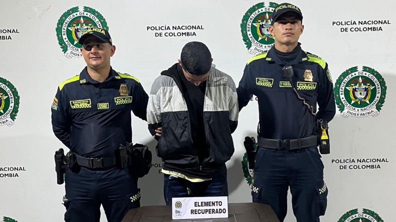 Reincidente por hurto fue enviado a la cárcel tras raponazo de un celular Reincidente por hurto fue enviado a la cárcel tras raponazo de un celular