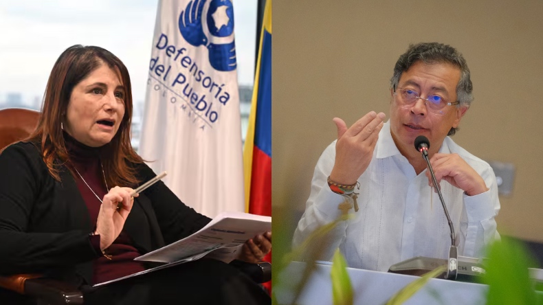 Duro choque entre Petro y la Defensora del Pueblo por la crisis de la salud Duro choque entre Petro y la Defensora del Pueblo por la crisis de la salud