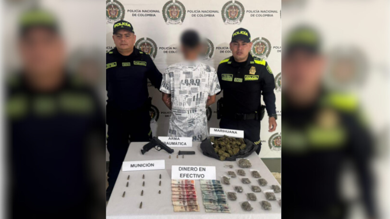 Capturaron a un hombre con 846 gramos de marihuana en Coyaima Capturaron a un hombre con 846 gramos de marihuana en Coyaima