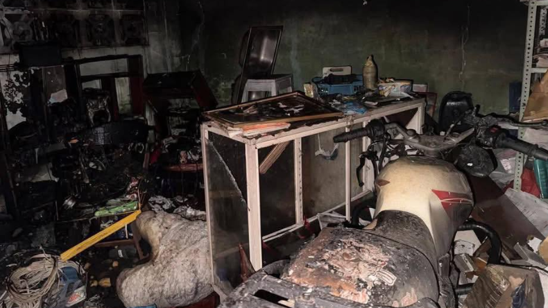 Incendio destruyó dos casas en el casco urbano de Cunday Incendio destruyó dos casas en el casco urbano de Cunday