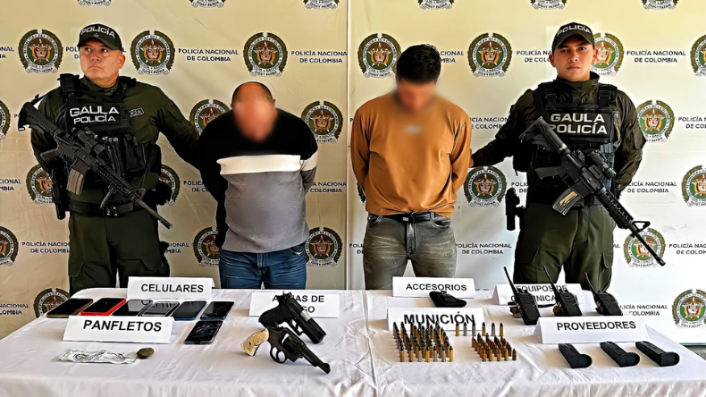 Padre e hijo pertenecerían a disidencias de las Farc en zona rural de Ibagué Padre e hijo pertenecerían a disidencias de las Farc en zona rural de Ibagué