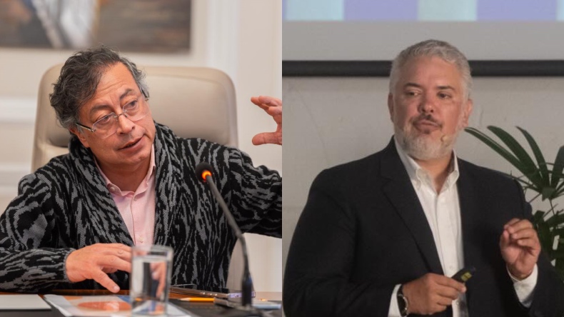 Duque llama «cobarde» a Cepeda por no asistir a debates y Petro lo defiende Duque llama «cobarde» a Cepeda por no asistir a debates y Petro lo defiende