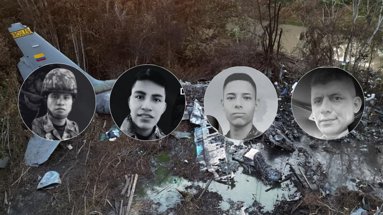 Esta es la identidad de los soldados tolimenses que murieron en accidente del avión Hércules Esta es la identidad de los soldados tolimenses que murieron en accidente del avión Hércules
